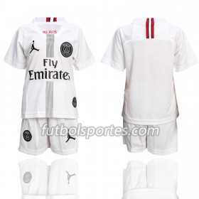 Camisetas Paris Saint Germain Jordan Blanco Niño Tercera Equipacion 2018/2019